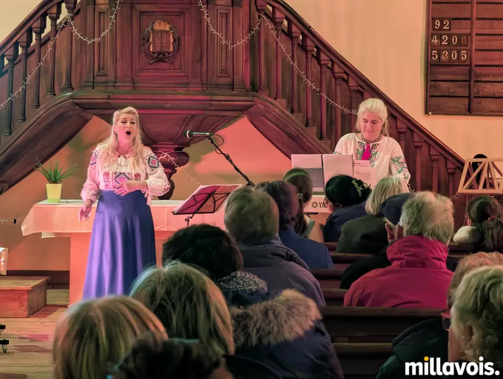 Cristina Ioan enchante Millau avec un concert aux accents roumains 2 millau plopeni concert temple 02