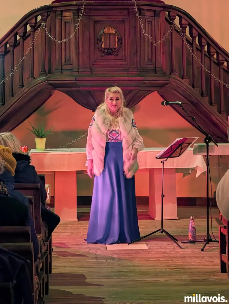 Cristina Ioan enchante Millau avec un concert aux accents roumains 4 millau plopeni concert temple 03