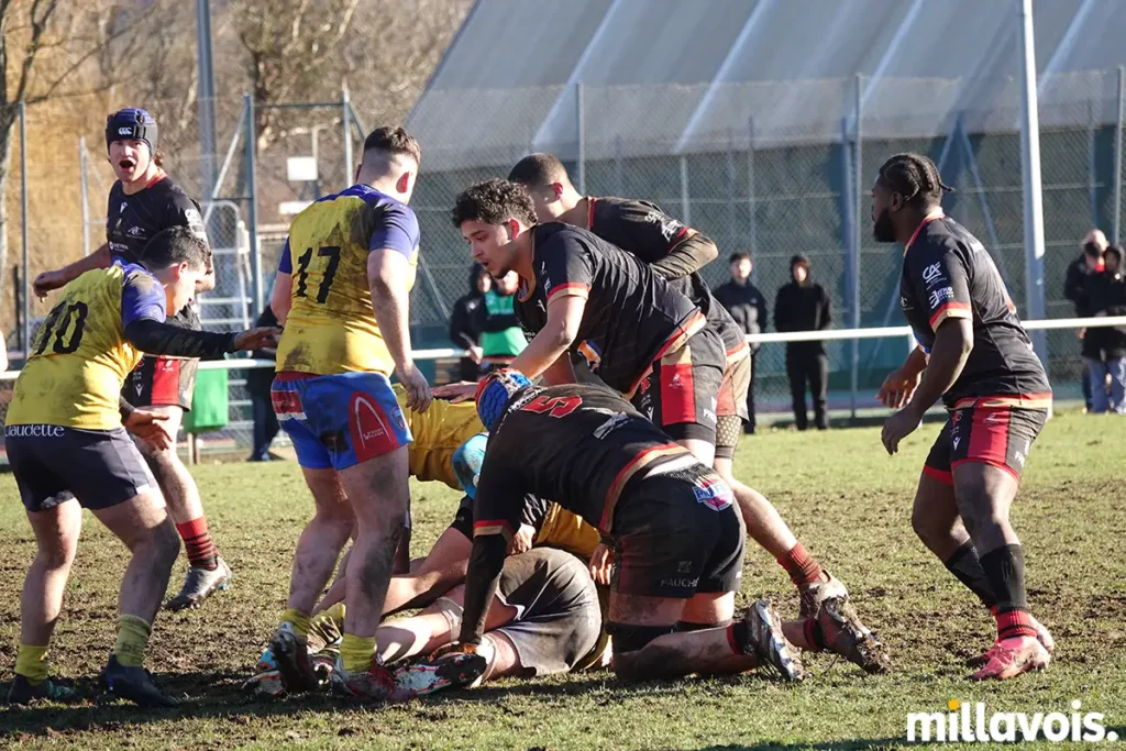 millau rugby federale 2B jacou 6