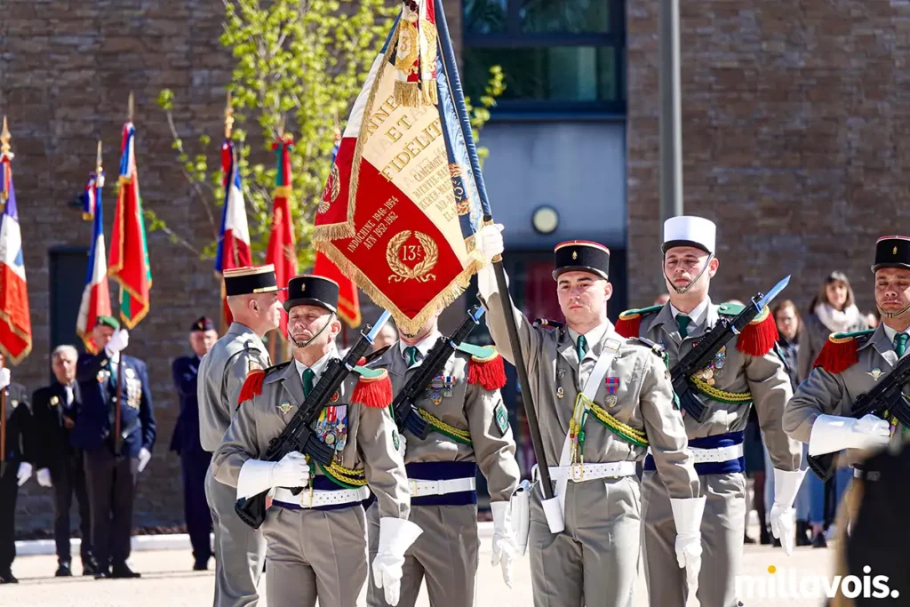 la cavalerie 13e dble legion etrangere ceremonie camerone 11
