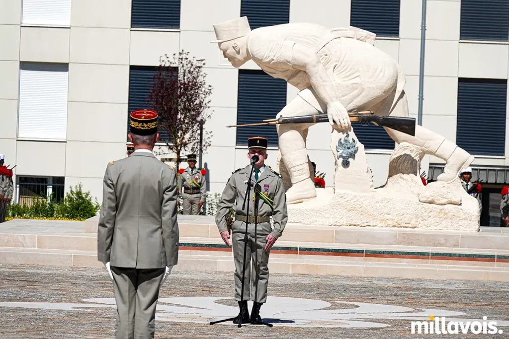 la cavalerie 13e dble legion etrangere ceremonie camerone 27