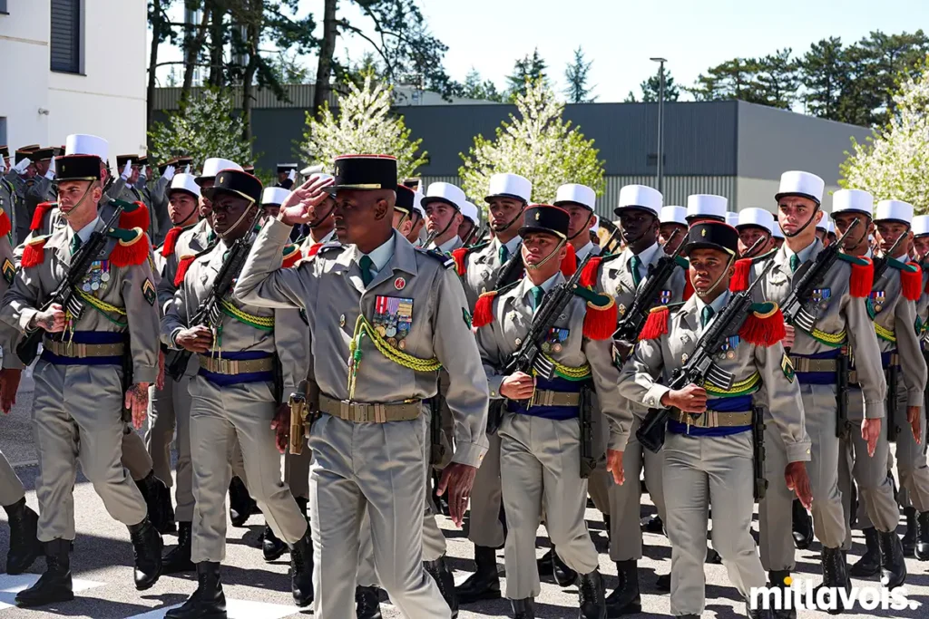 la cavalerie 13e dble legion etrangere ceremonie camerone 38