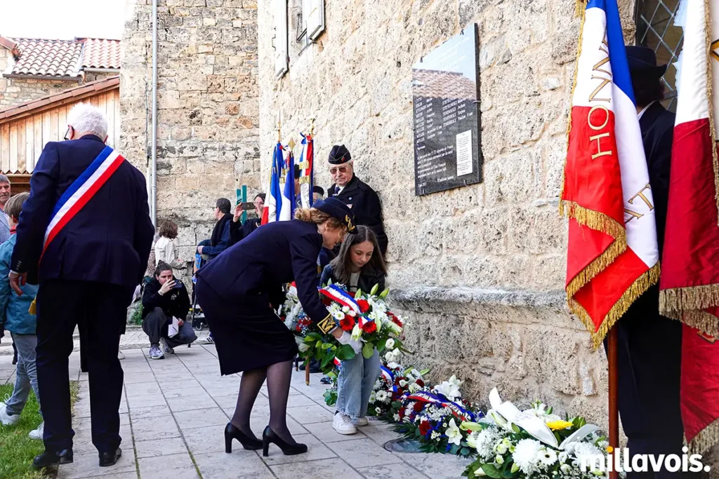 À Creissels, le souvenir des déportés juifs ressurgit en pleine lumière 15 creissels ceremonie juifs deportes 12