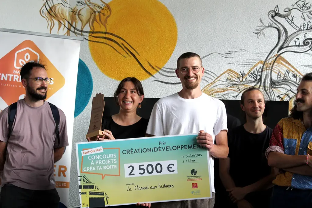 Concours « Crée ta boîte » : trois jeunes entreprises récompensées à Millau 2 millau cree ta boite 2025 7